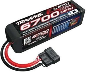 6700 mAh 14.4 Volt 4-Cell LiPo Battery